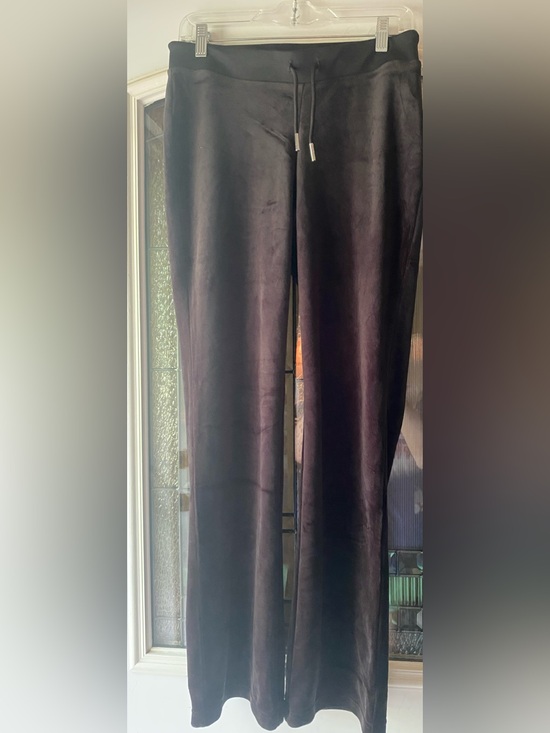 Juicy Couture Pants - Juicy Couture OG Velour Flared Track Pants, Size Small